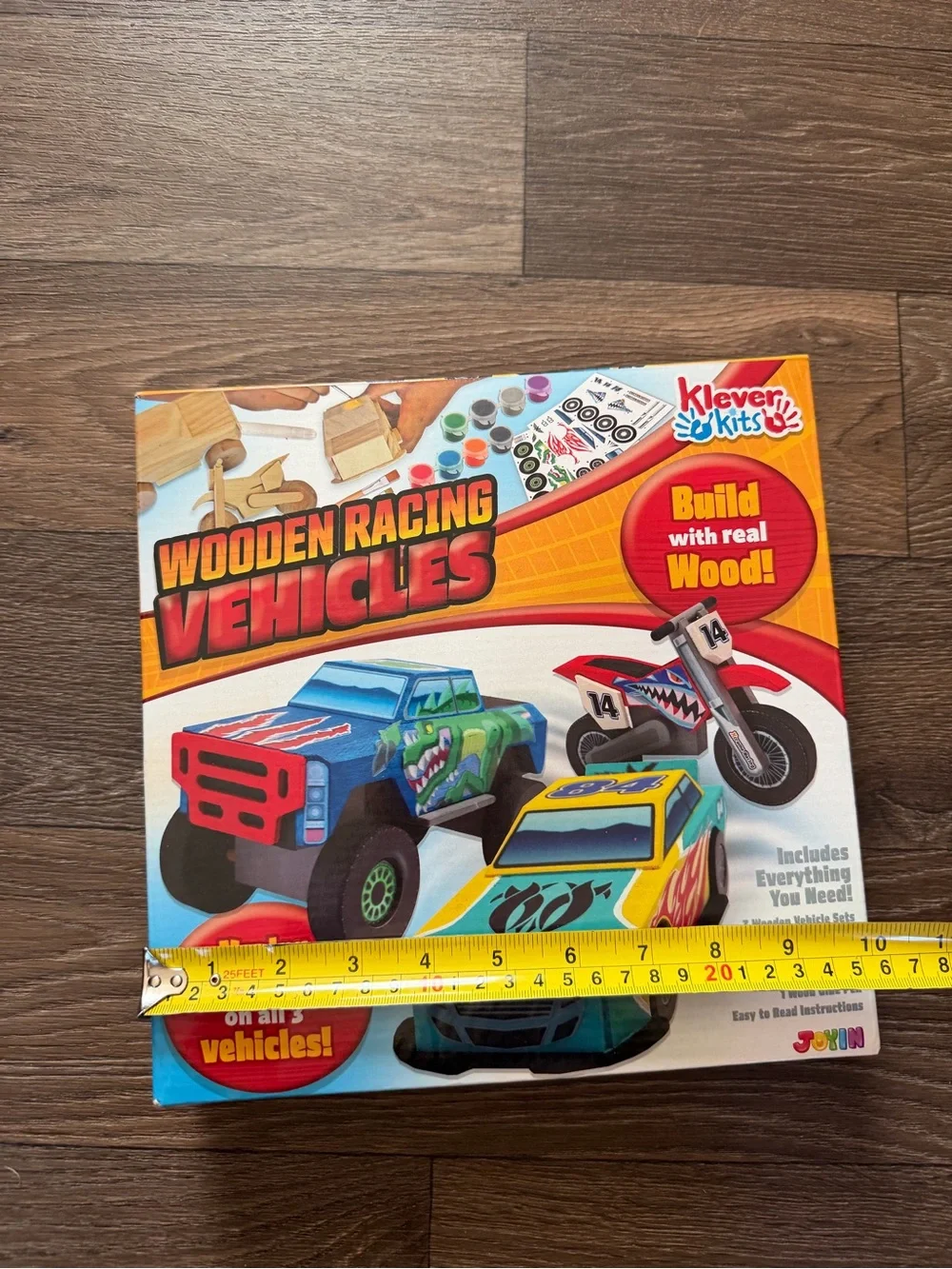 Wooden Racing Vehicles Building Kit
